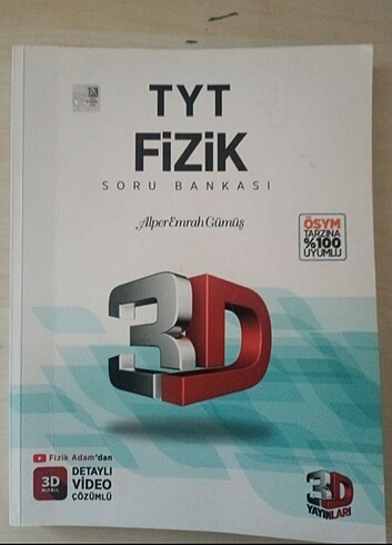 3D tyt fizik soru bankası 