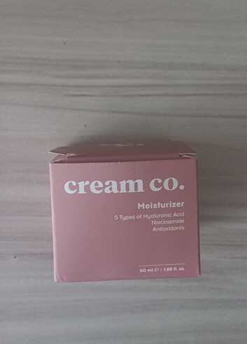 CREAM CO YÜZ NEMLENDİRİCİ KREM