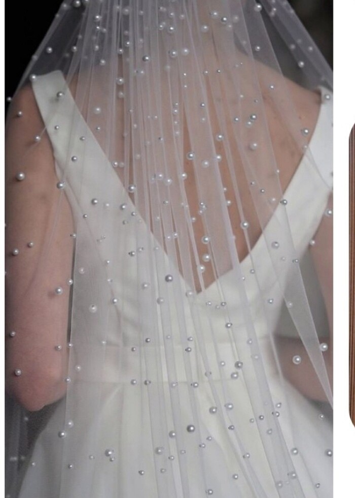 İncili cakim duvak - Görsel 2