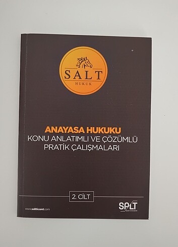 Anayasa Hukuku Salt Pratik Cilt 2