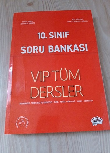 10. Sınıf test kitabı 