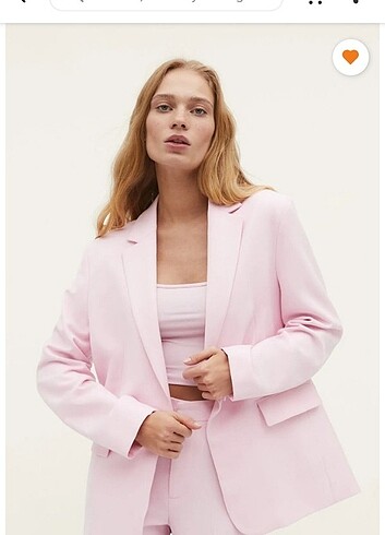 Pembe Blazer Ceket