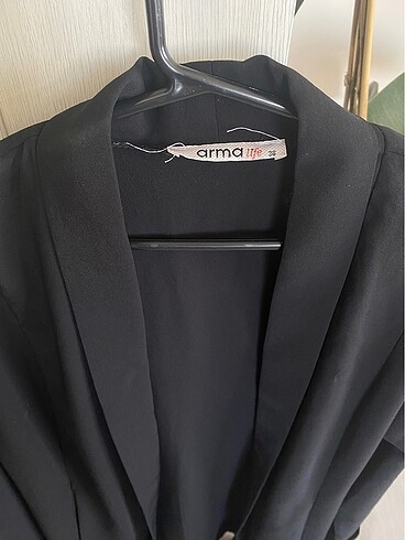 38 Beden siyah Renk Siyah Blazer ceket