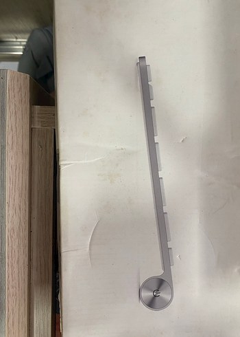 Beyaz Kablosuz Klavye - Görsel 2