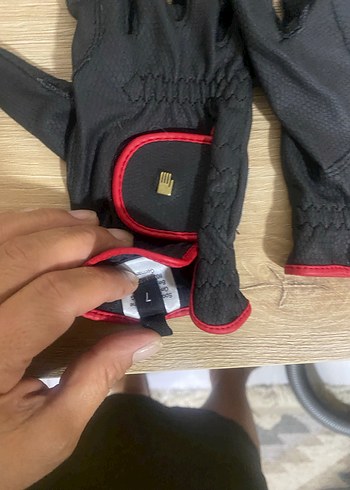 Kadın Siyah Street Wear Eldivenler - Görsel 3