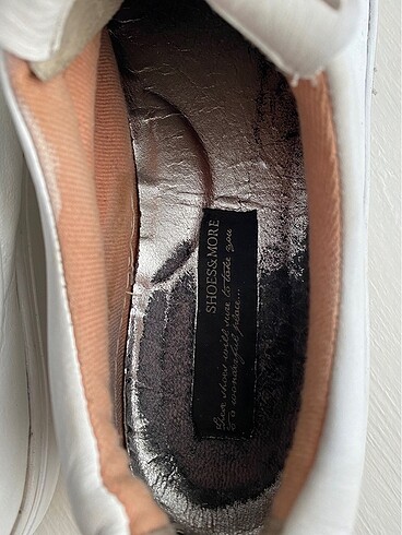 38 Beden beyaz Renk Shoes & more beyaz deri sneaker