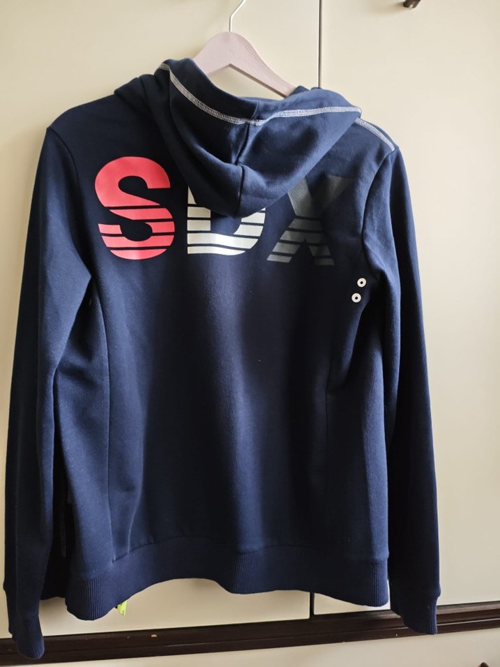 Fermuarlı Kapşonlu Eşofman üstü - Görsel 4