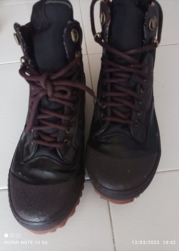 Diesel Kahverengi Deri Erkek Bot - Görsel 13