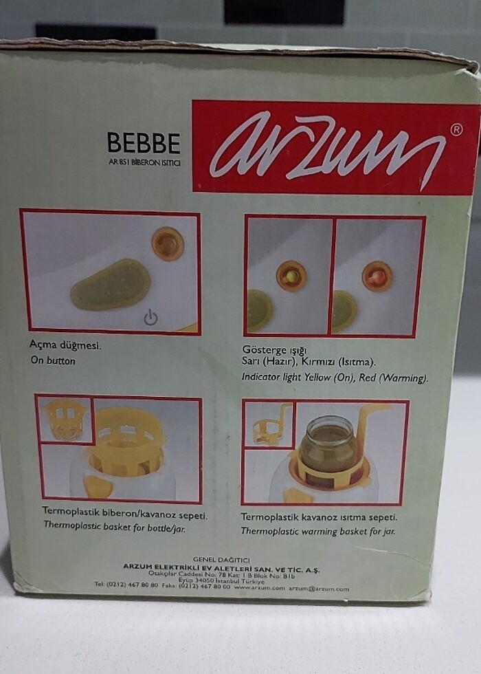 Arzum mama ısıtıcı - Görsel 4
