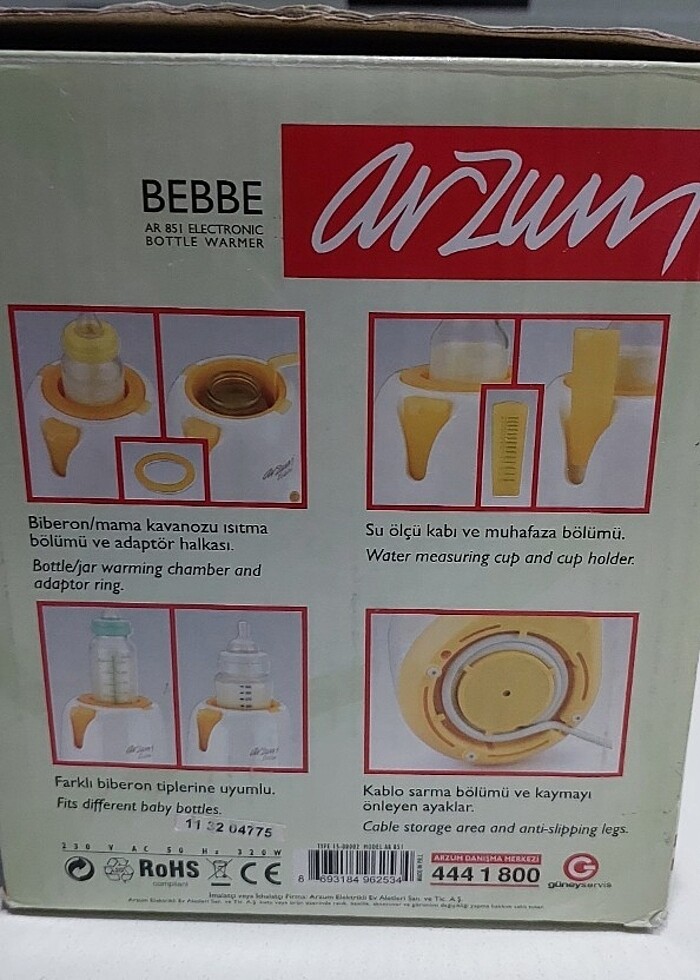Arzum mama ısıtıcı - Görsel 5