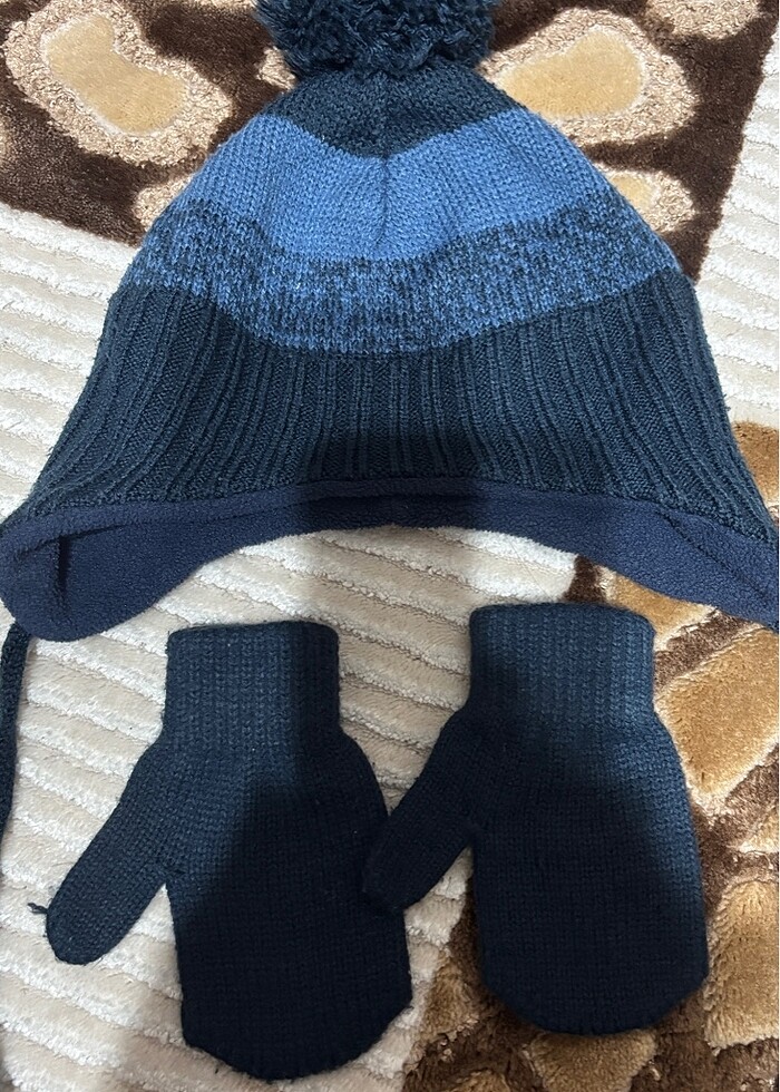 4 adet şapka 1 eldiven - Görsel 4