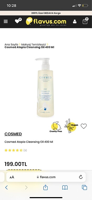 Cosmed Temizleme Yağı