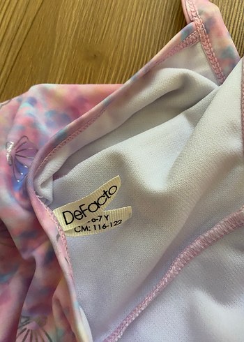 Kız Çocuk Pastel Renkli Tie-Dye Mayo - Görsel 3