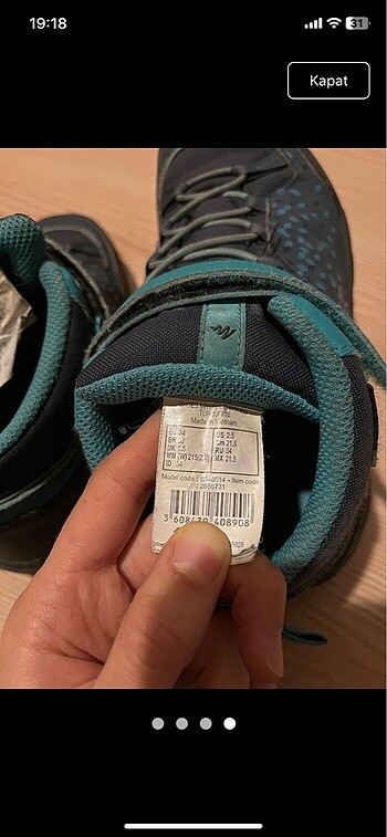 34 Beden lacivert Renk Erkek çocuk bot