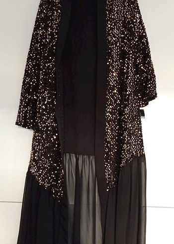 pullu abaya - Görsel 2