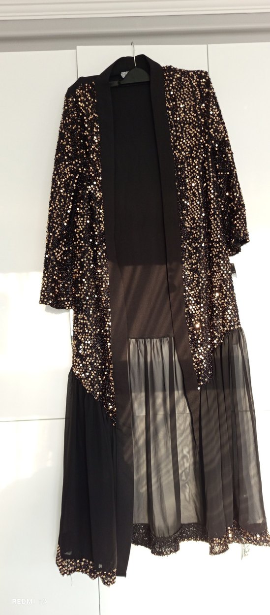 pullu abaya - Görsel 5