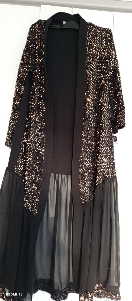 pullu abaya - Görsel 3