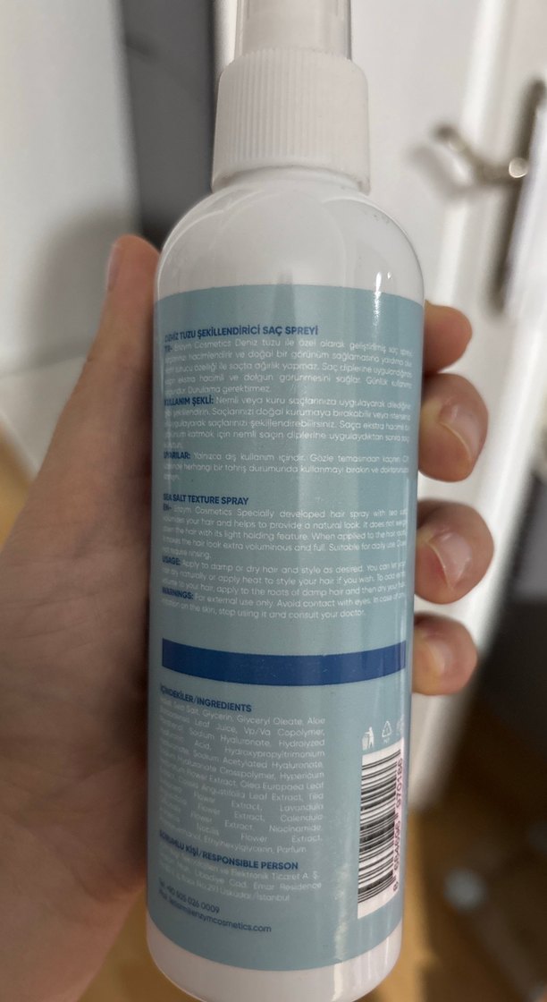 Tüm Saç Tipleri için Deniz Tuzu Spreyi - Görsel 2