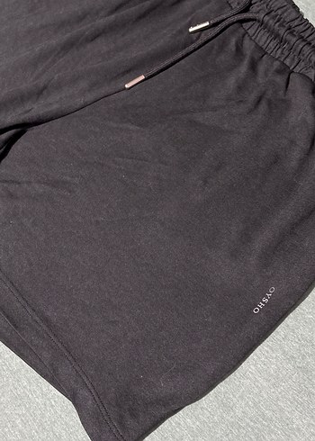 Siyah Rahat Kesim Kadın Mini Şort - Görsel 2