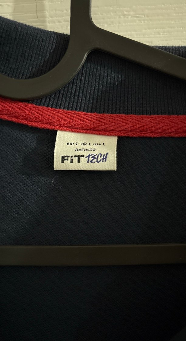 Koyu Lacivert Kemerli Polo Elbise - Görsel 3