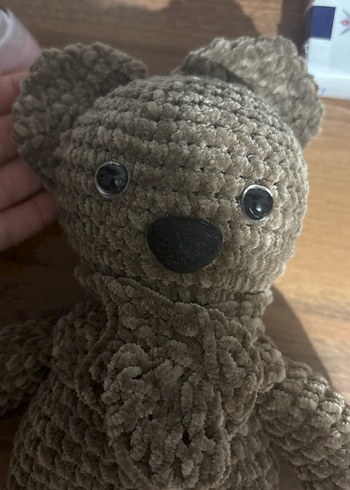 Kahverengi Kadife Peluş Ayıcık - Görsel 5