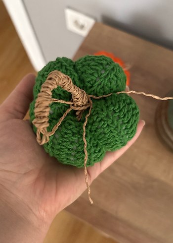 Renkli Örgü Kabak Dekorlar - Görsel 6