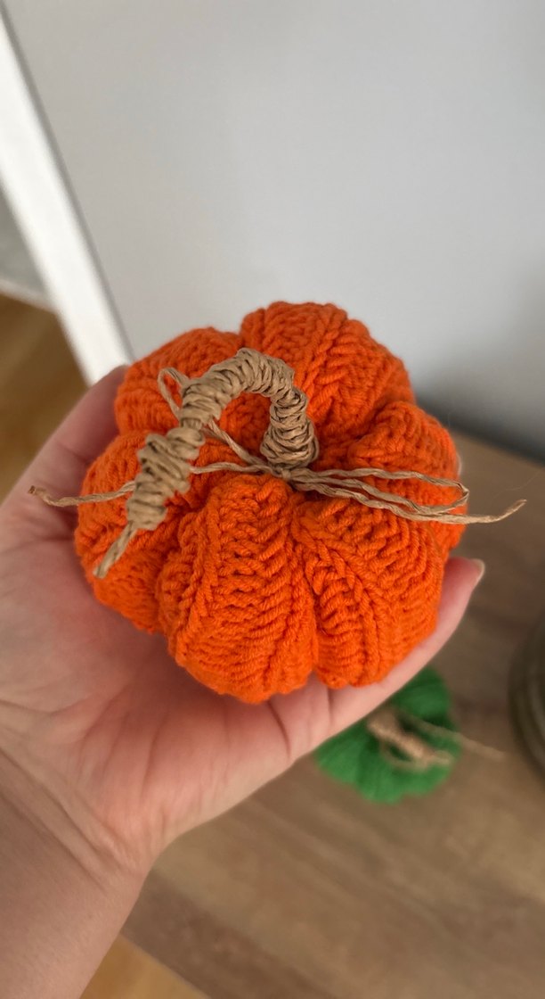 Renkli Örgü Kabak Dekorlar - Görsel 4