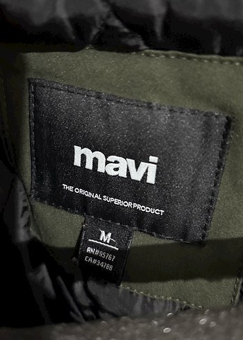 mavi erkek mont - Görsel 2