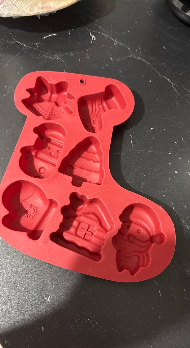 Kırmızı Yılbaşı Temalı Kek Kalıbı - Görsel 2