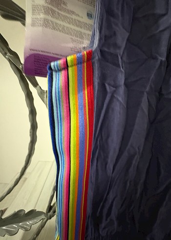 Kadın Çok Renkli V Yaka Uzun Tulum - Görsel 2