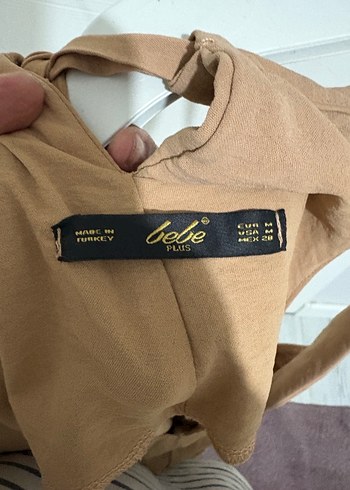 Kadın Bej Uzun Bol Kesim Tulum - Görsel 6