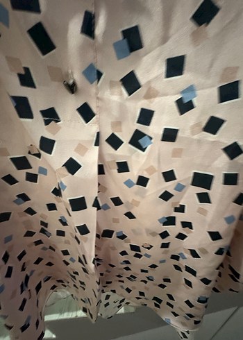 Düğmeli Loose Fit Pembe Bluz - Görsel 7