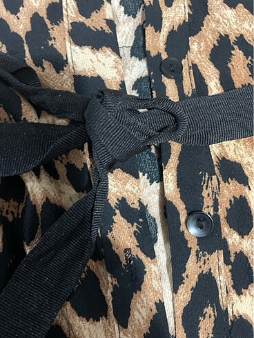 xl Beden çeşitli Renk leopar gömlek