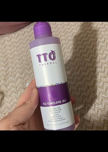 TTO Termal yüz yıkama jeli akneli rozali hasas ve yağlı ciltler - Görsel 3