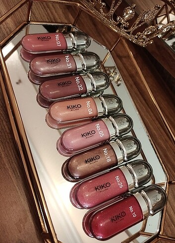 Kiko Milano lipglosslar ????