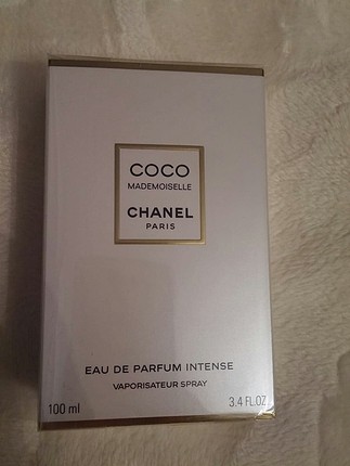 Yeni Coco Mademoiselle parfüm intense 100ml. 