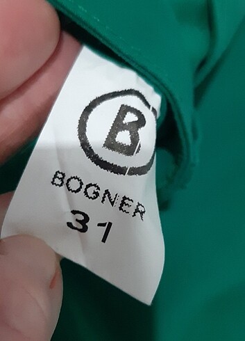 m Beden yeşil Renk Bogner golf professıonnel pantolon