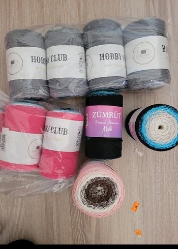 Hobby Club ve Zümrüt El İşi İplik Seti