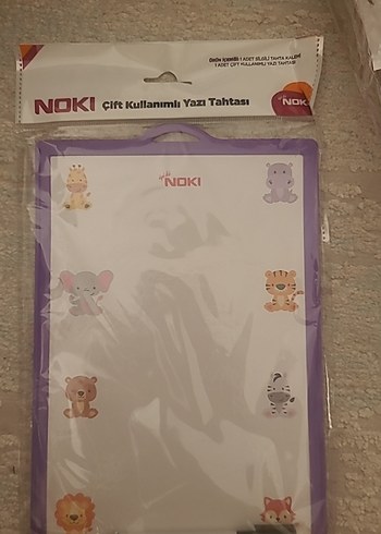 Mor Çift Kullanımlı Yazı Tahtası