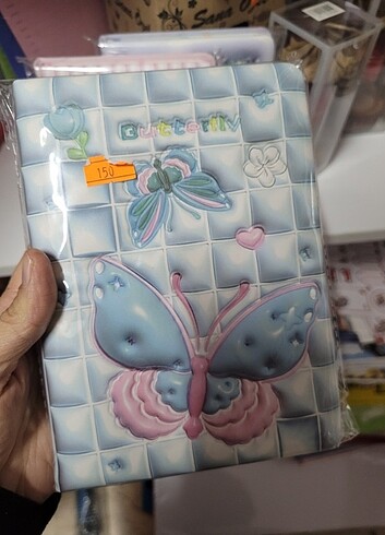 Beden Kelebekli defter