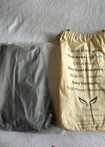 Yamuna marka korse arkası ipli ayarlanabilir - Görsel 2