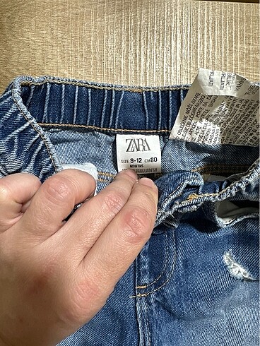 Zara Zara bebek kot pantolon