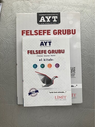 Limit Felsefe Grubu El kitabı + Soru Bankası