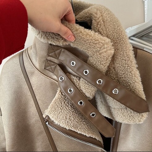 m Beden Stradivarius Biker Ceket