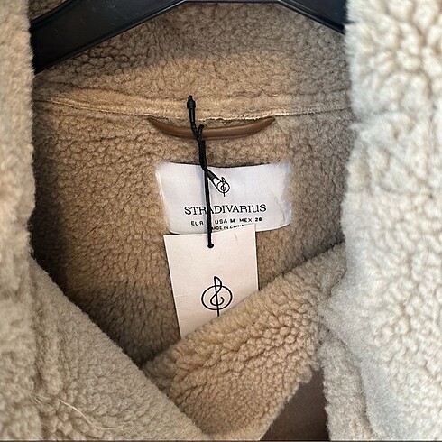 m Beden camel Renk Stradivarius Biker Ceket