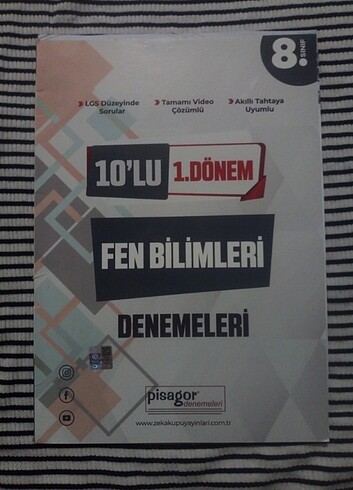  8. SINIF LGS DENEME VE TEST KİTAPLARI