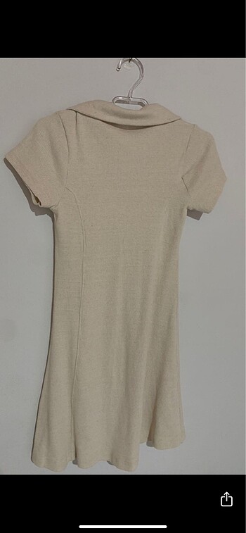 xl Beden ten rengi Renk Zara elbise kaşkorse