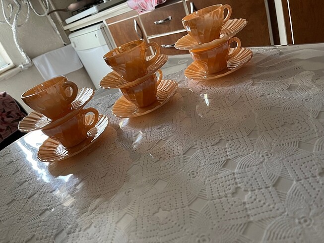 American Vintage Vintage fincan takımı 6lı set
