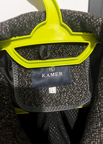 Gri Erkek Yün Düğmeli Midi Kaşe kaban - Görsel 5