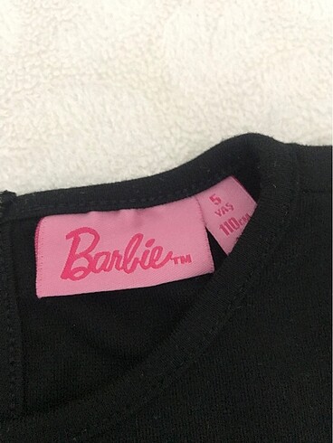 5 Yaş Beden siyah Renk Barbie elbise
